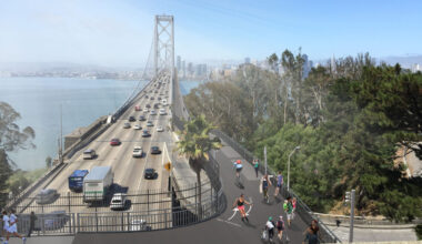 Bay Skyway to connect Bay Bridge East Span Path to Treasure Island, San Francisco