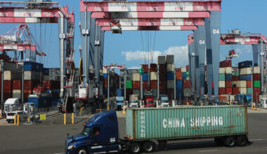 Long Beach Port joins plan to build electric truck route stretching from Mexico to Canada • Long Beach Post News