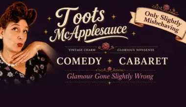 Toots McApplesauce Brings Her Vintage Comedy Cabaret Back to South Pasadena’s Visionarium Live Italian Oct. 9 – Pasadena Weekendr