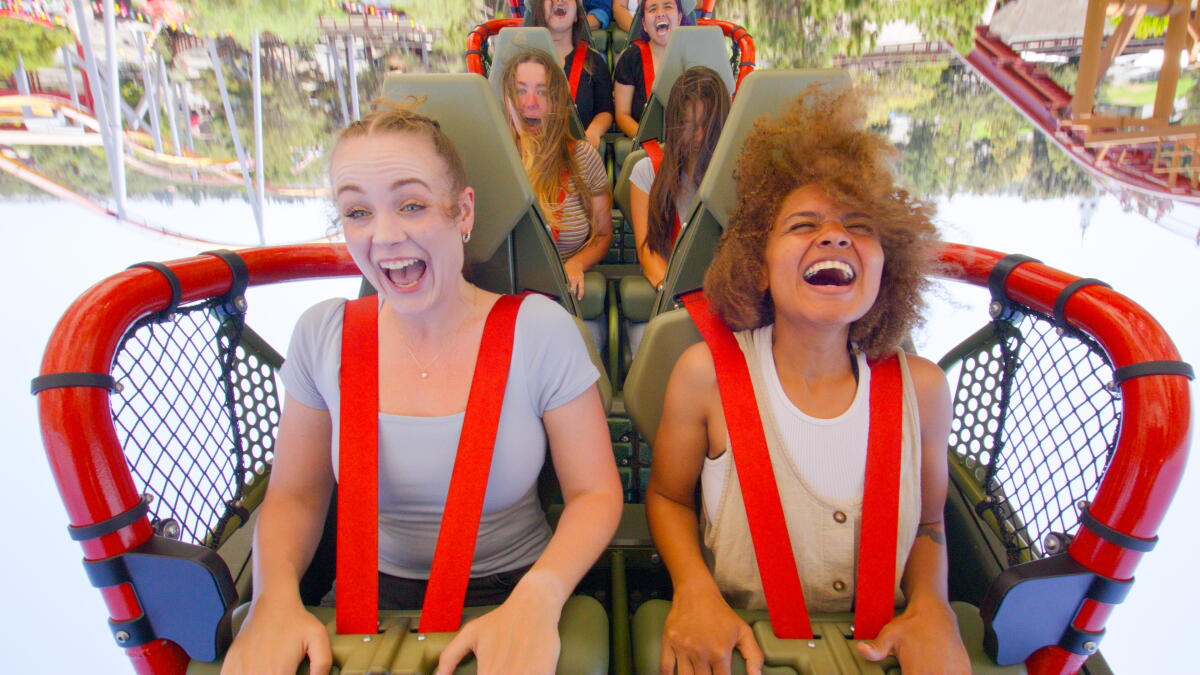 Upgrades of the Montezooma ride at Knott's Berry Farm include new trains and new motorized launch system.