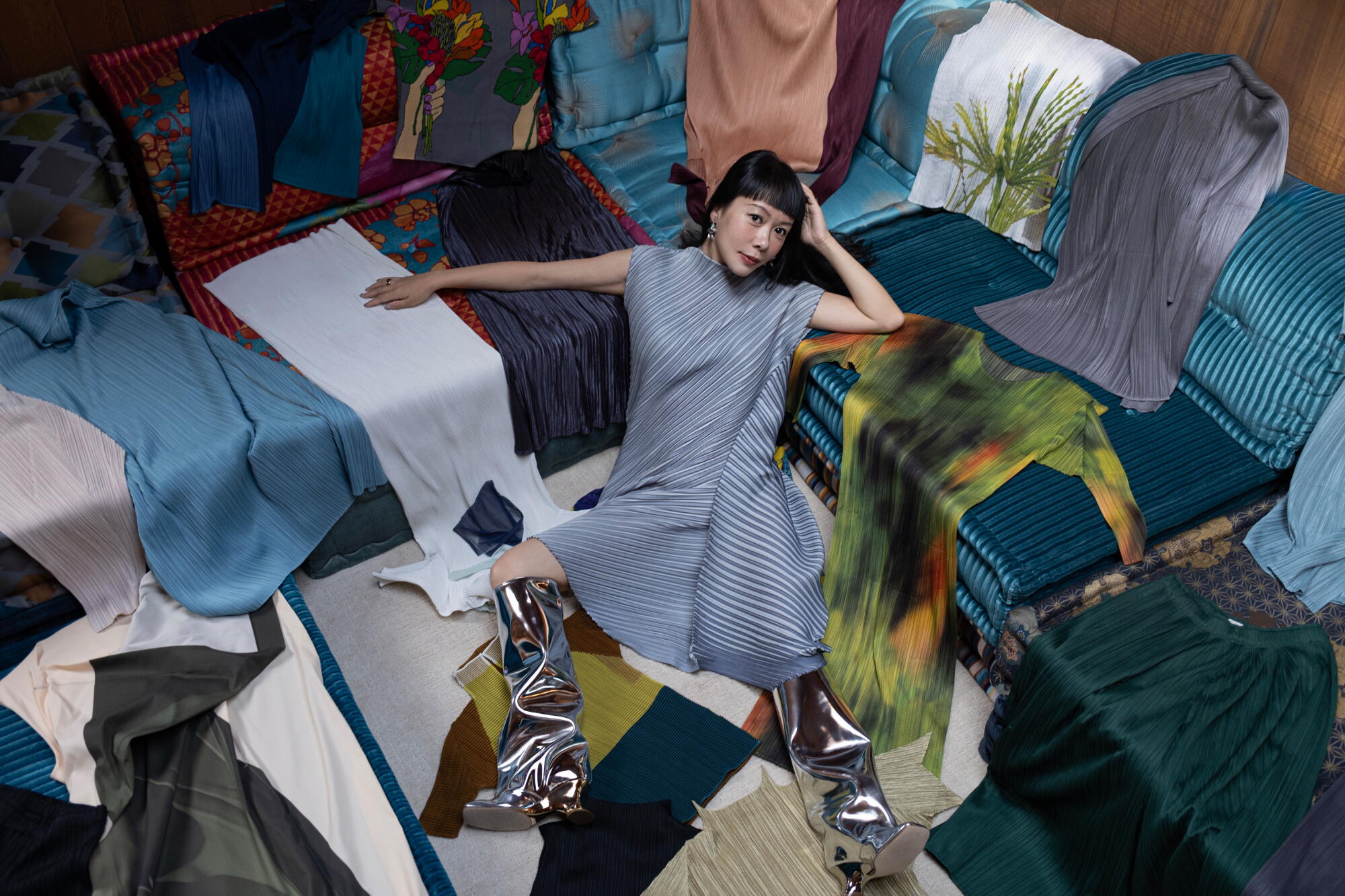 Japanese fashion collector, Emilia Yin. Dana Boulos / For The Times