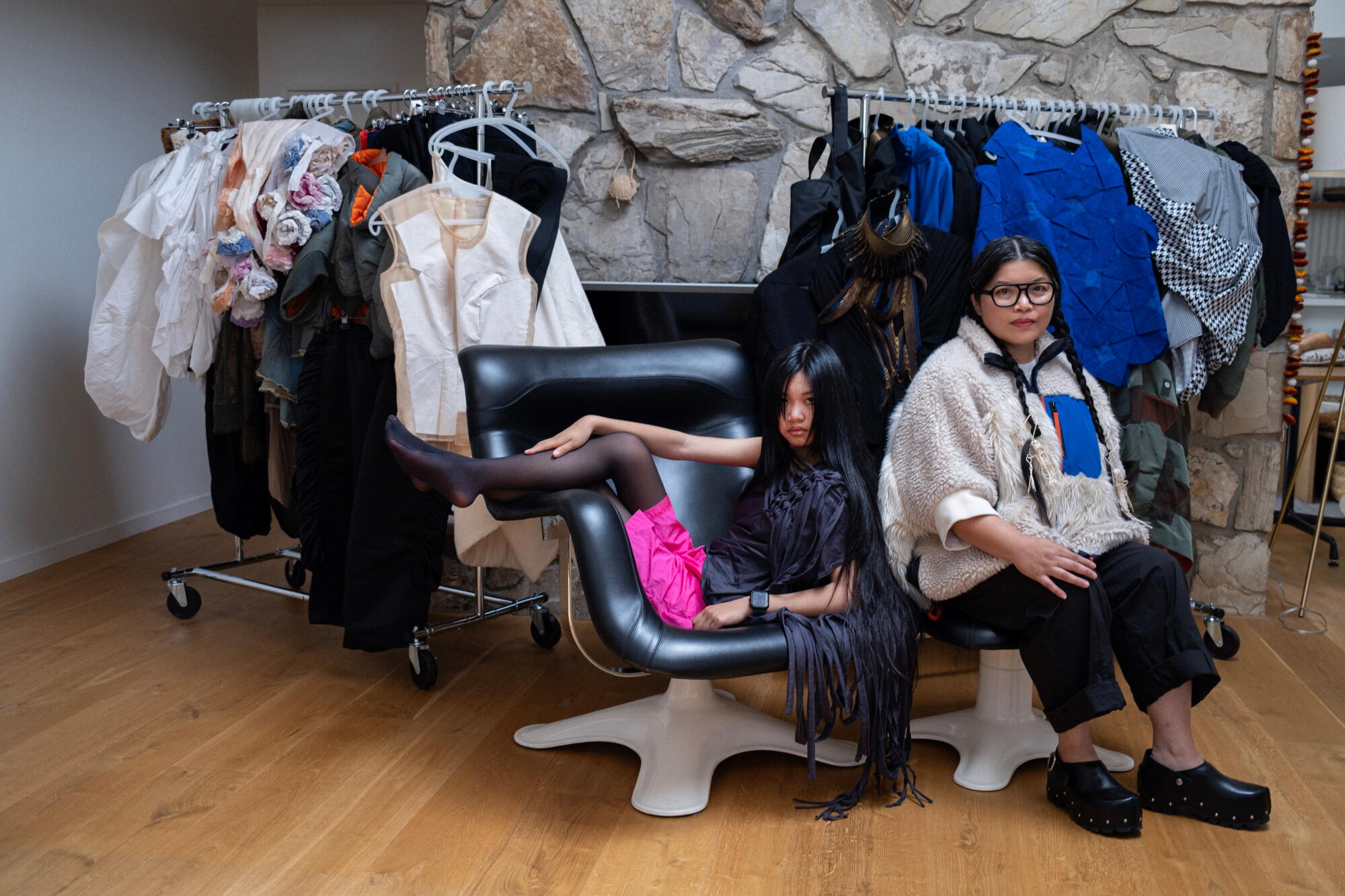 Japanese fashion collector, Fiel. Photography by Dana Boulos / For The Times