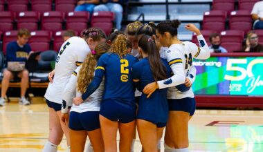 Grace Agolli, Cari Bohm Power Cal To Fifth Straight Victory