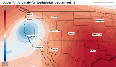 Fresno, Modesto CA set for a cooler week as fall nears