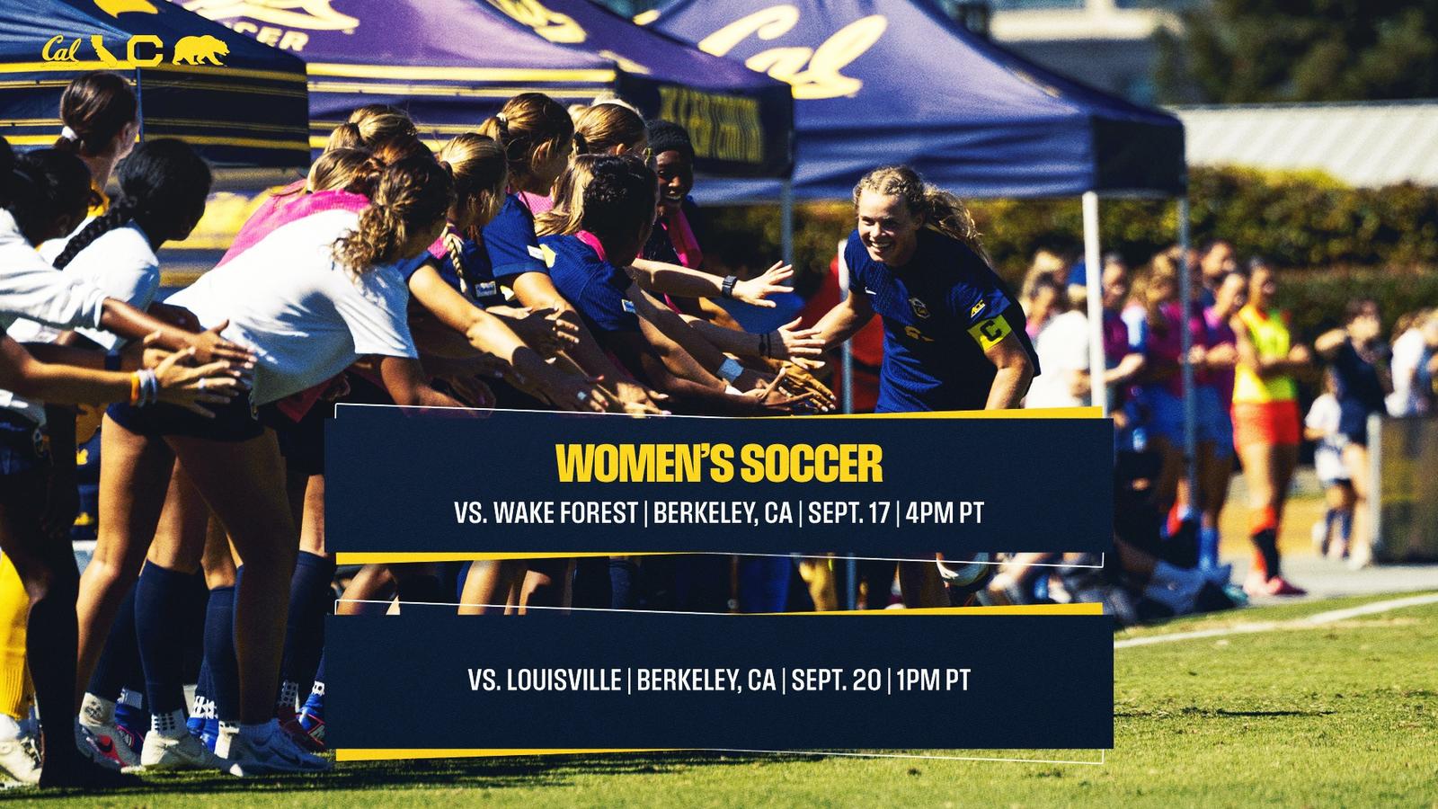 Cal Hosts No. 3 Wake Forest, Louisville In ACC Homestand