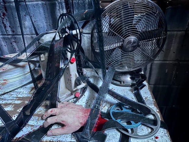 The Inked haunted maze during Knott's Scary Farm at Knott's Berry Farm. (Photo by Brady MacDonald, Orange County Register/SCNG)