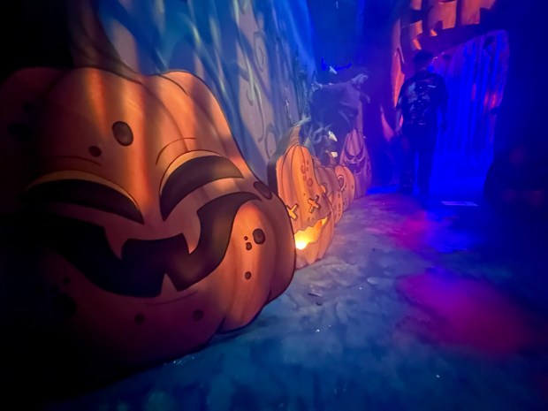 The Inked haunted maze during Knott's Scary Farm at Knott's Berry Farm. (Photo by Brady MacDonald, Orange County Register/SCNG)