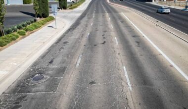 Bee readers voted this road the most in need of improvement