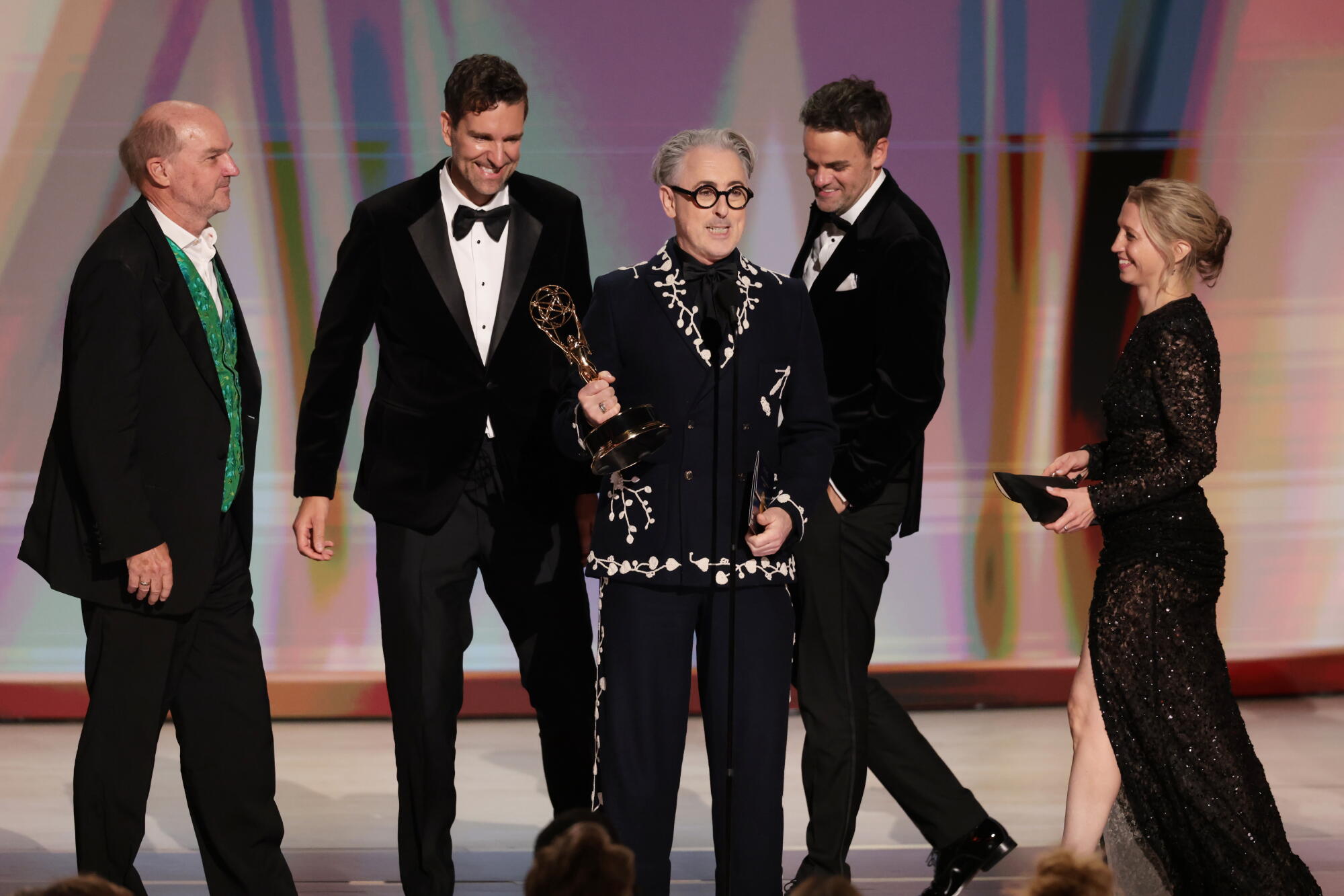 Alan Cumming, accepting an Emmy for "The Traitors."
