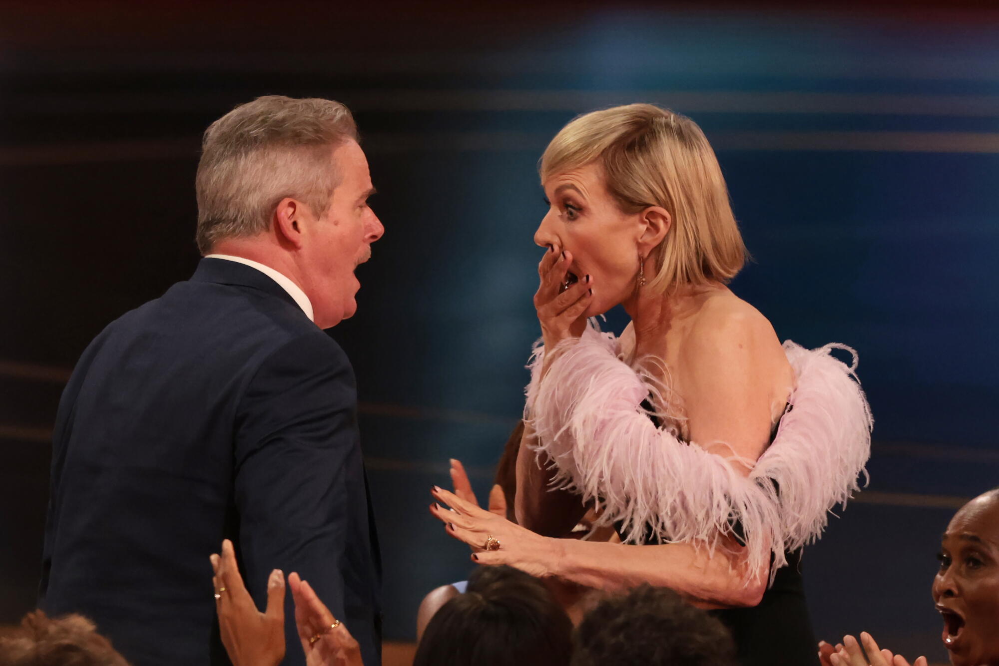 Allison Janney, right.