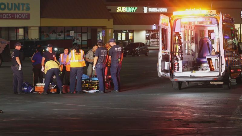 A woman suffered severe injuries after an unidentified pickup truck struck her on Niles Street and drove away from the scene late Friday night. PHOTO: KNN.NEWS