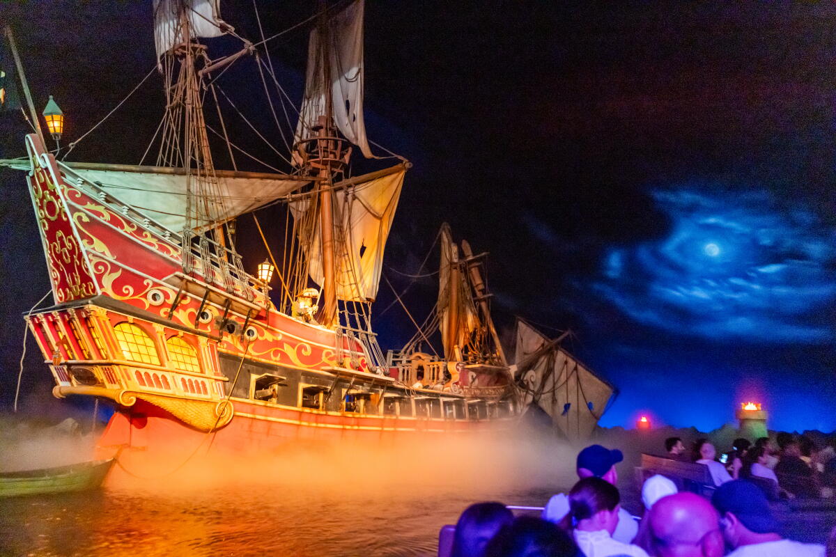 Pirates of the Caribbean is a study in environmental storytelling.