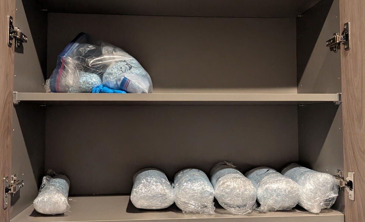 Narcotics recovered in the raid.
