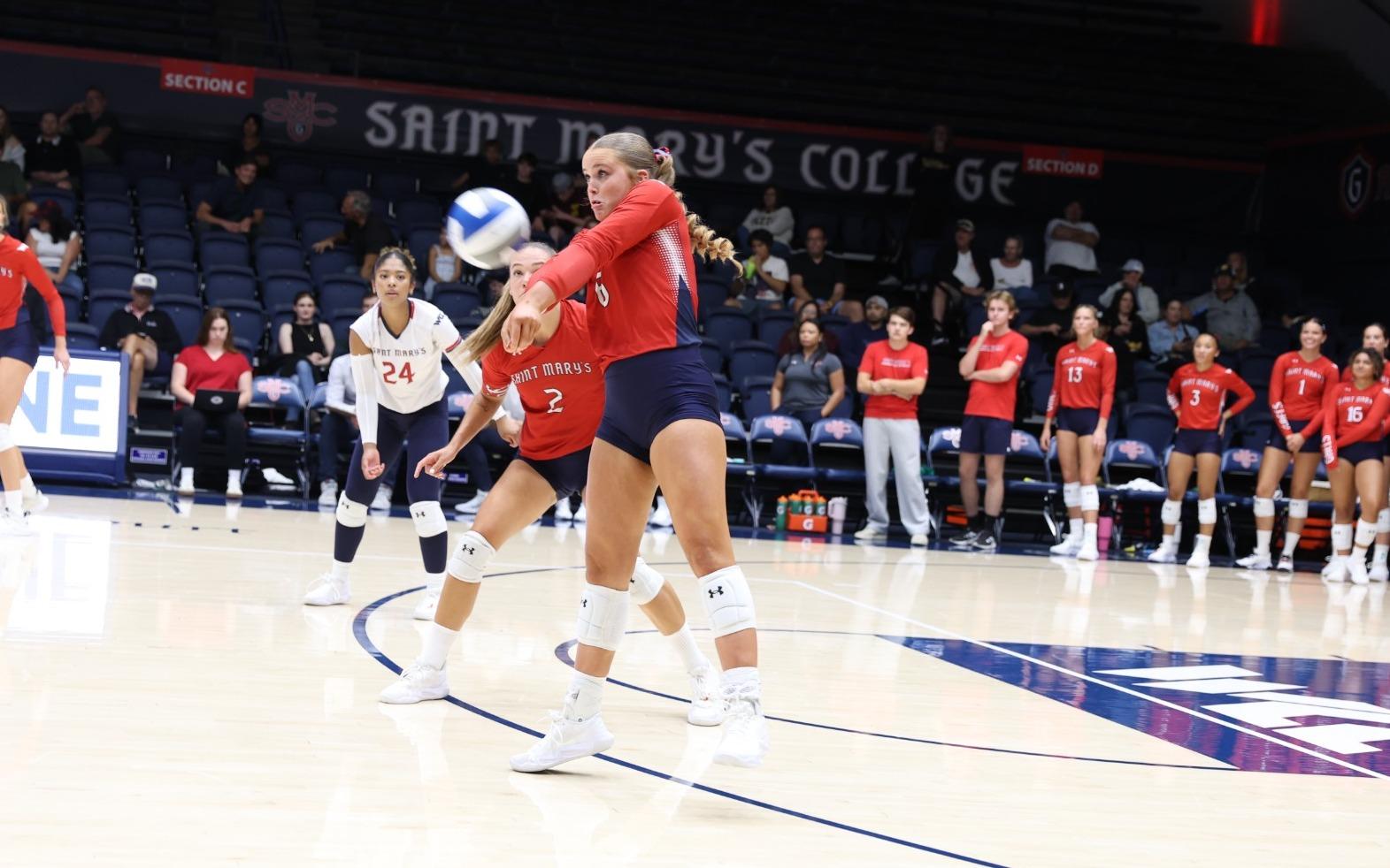 VB | Gaels Host CSU Bakersfield, New Mexico and Fresno State to Close Out Non-Conference Slate