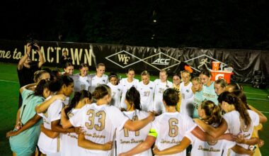 No. 3 Wake Forest Begins Road Stretch in California