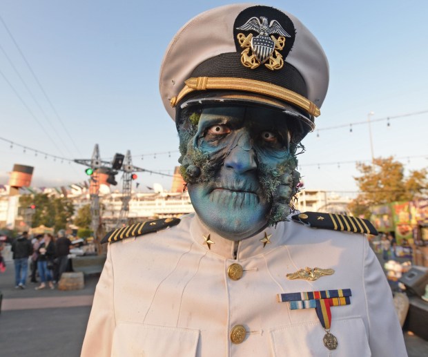 The Queen Mary's Dark Harbor haunted event and festival returns this year. (Photo by Steve McCrank / Daily Breeze)