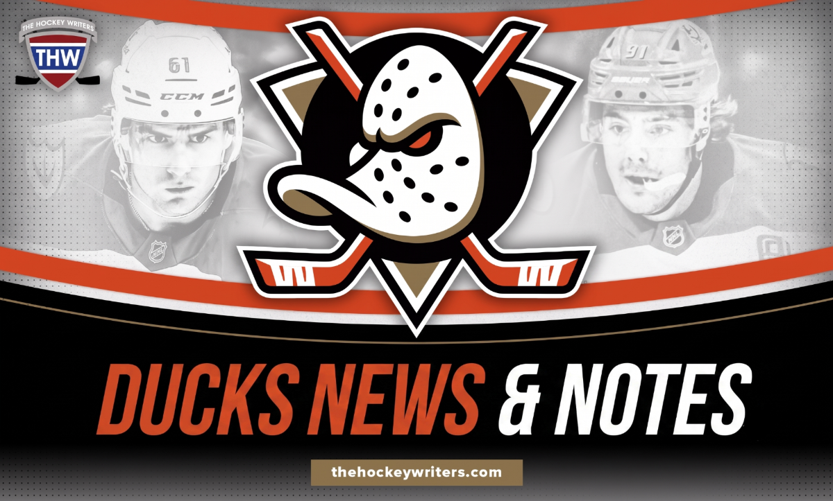Anaheim Ducks News and Notes: Training Camp, Gauthier Contract, and More - The Hockey Writers - Anaheim Ducks