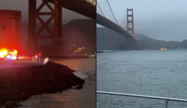 Fishing boat hits rocks near Golden Gate Bridge; 1 dead, 2 injured