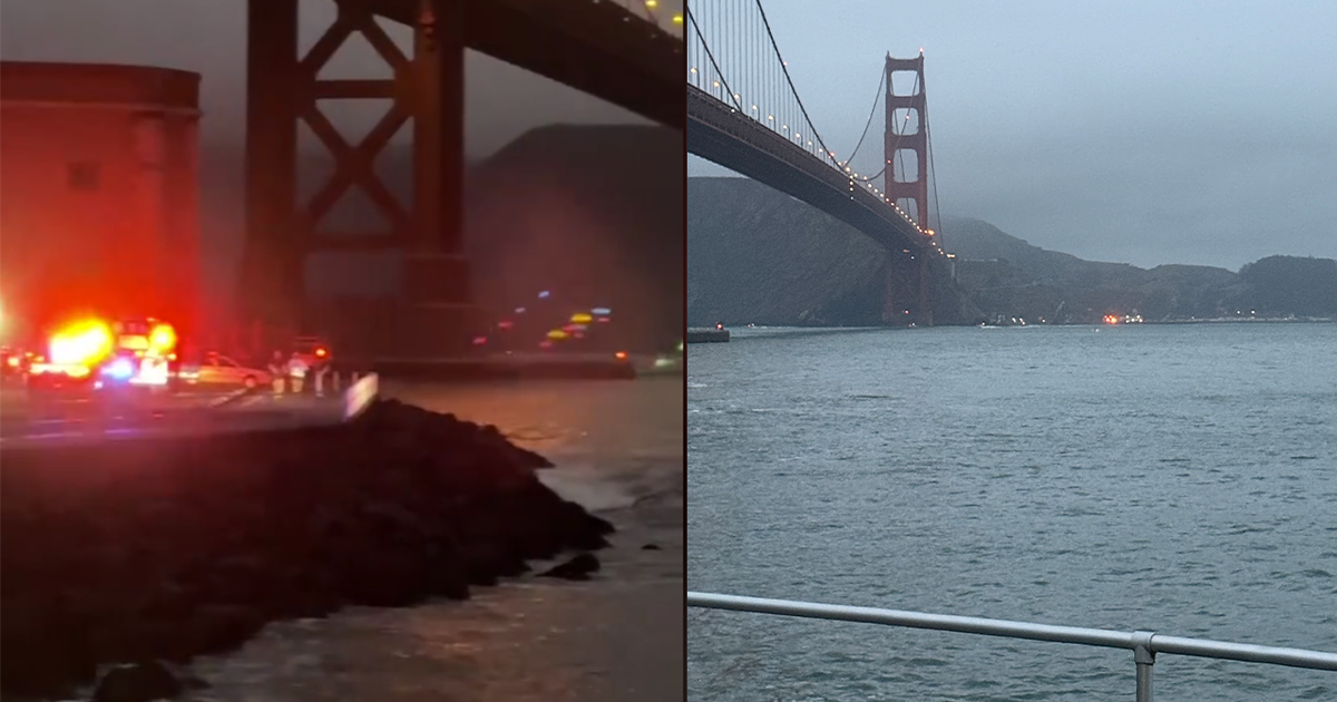 Fishing boat hits rocks near Golden Gate Bridge; 1 dead, 2 injured