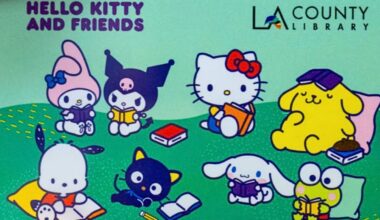 Hello Kitty and Friends library cards available in L.A. County starting Friday
