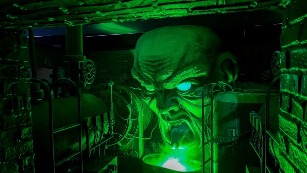 The Room 13 haunted maze during Knott's Scary Farm at Knott's Berry Farm. (Photo by Brady MacDonald, Orange County Register/SCNG)