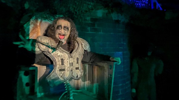 The Chilling Chambers haunted maze during Knott's Scary Farm at Knott's Berry Farm. (Photo by Brady MacDonald, Orange County Register/SCNG)