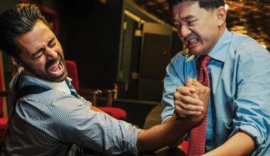 Sacramento Events in Fall 2026 - Hasan Minhaj and Ronny Chieng arm wrestling