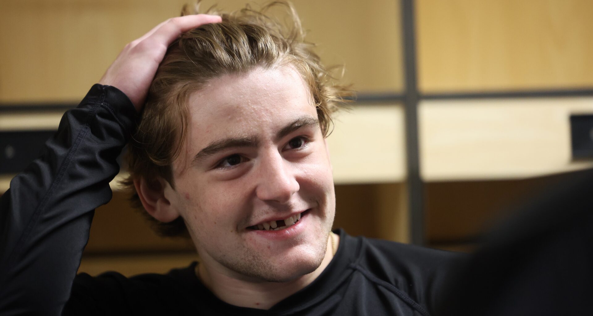 San Jose Sharks' Ryan Warsofsky praises Luca Cagnoni, Ivar Stenberg
