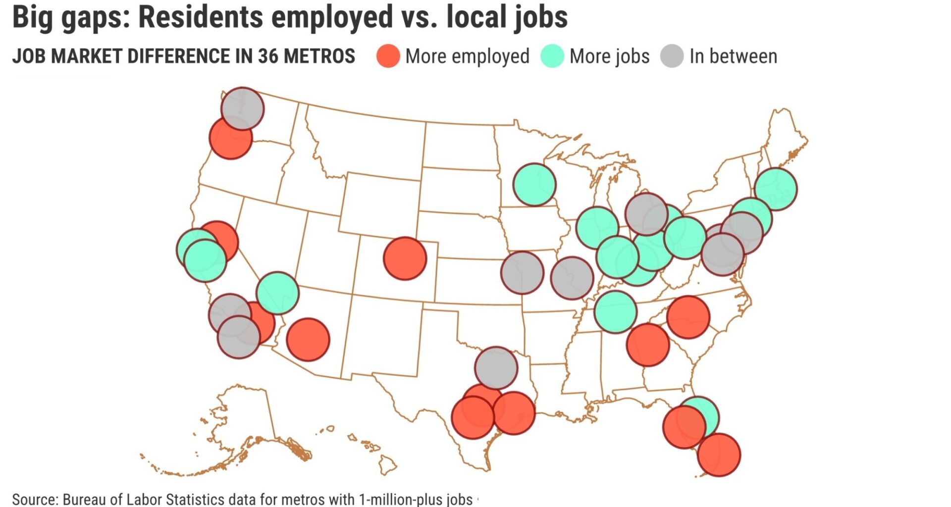 How the nation’s 2 oddest job markets create California traffic jams – The Mercury News