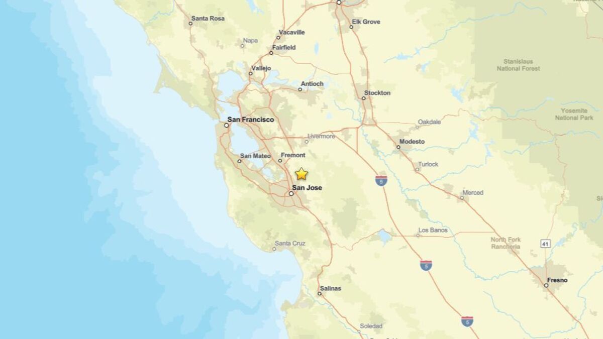 Earthquake measuring 2.5 shakes area near Milpitas, CA on Sept. 19