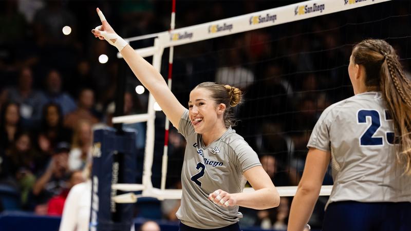 Tritons Register Second Consecutive Sweep to Start Rebel Challenge