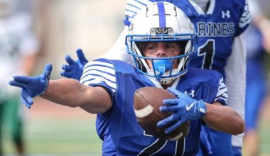Photos: Nassau Conference II football — Bellmore JFK at Long Beach