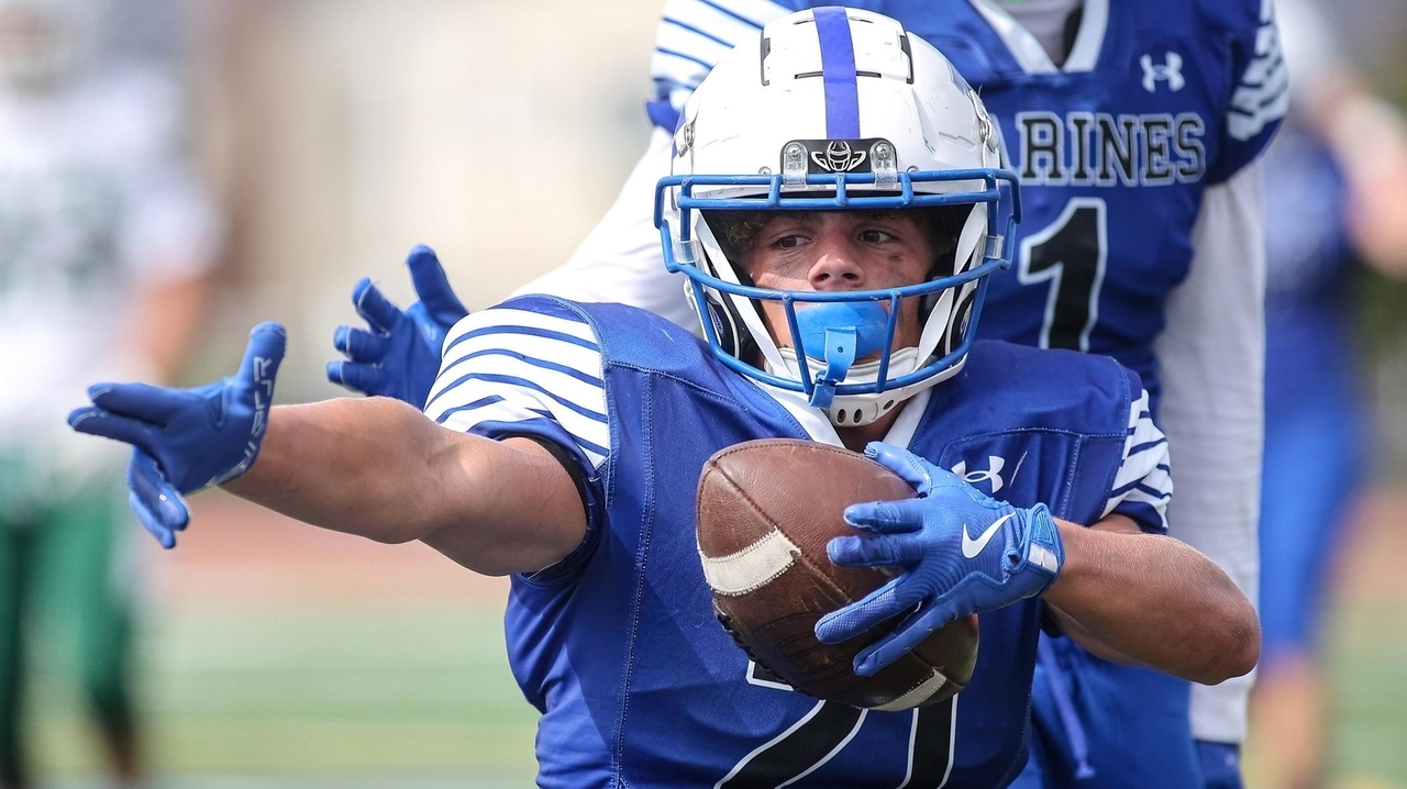 Photos: Nassau Conference II football — Bellmore JFK at Long Beach