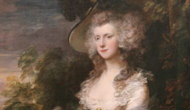 Portrait of Lady Hibbert, by Thomas Gainsborough (1727-1788)