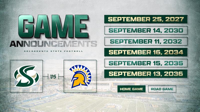 FOOTBALL FINALIZES SIX-GAME SERIES WITH SAN JOSE STATE