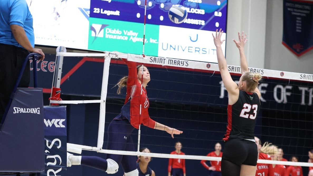VB | Gaels Go Down to the Wire, Fall in Five to Fresno State
