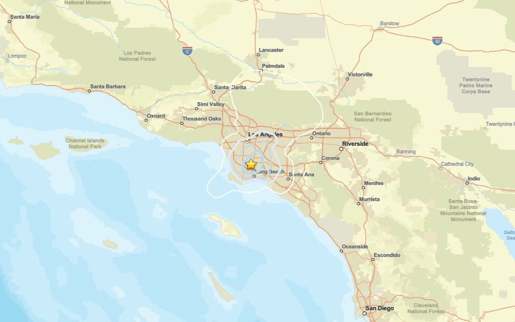 Update: Earthquake of 3.1 magnitude registered close to Compton in Los Angeles County on Sept. 17 – Orange County Register