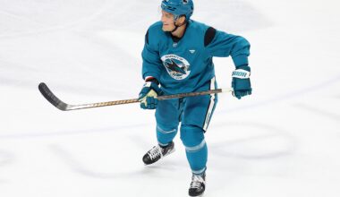 San Jose Sharks lose to Anaheim Ducks, Beckett Sennecke in preseason