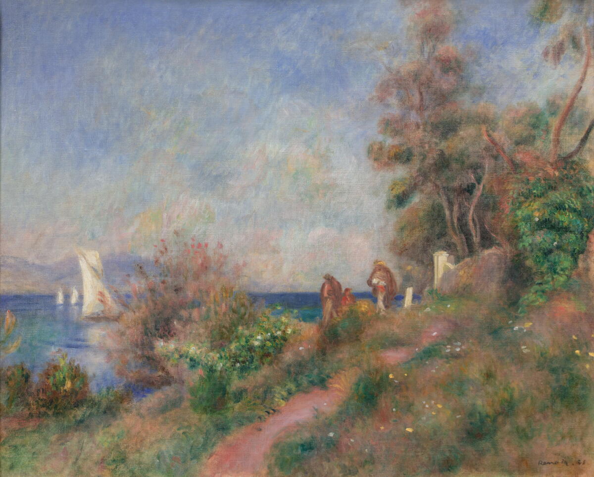 Pierre-Auguste Renoir, "Antibes," 1888