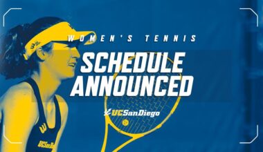 UC San Diego Releases Women’s Tennis Slate for Upcoming Season
