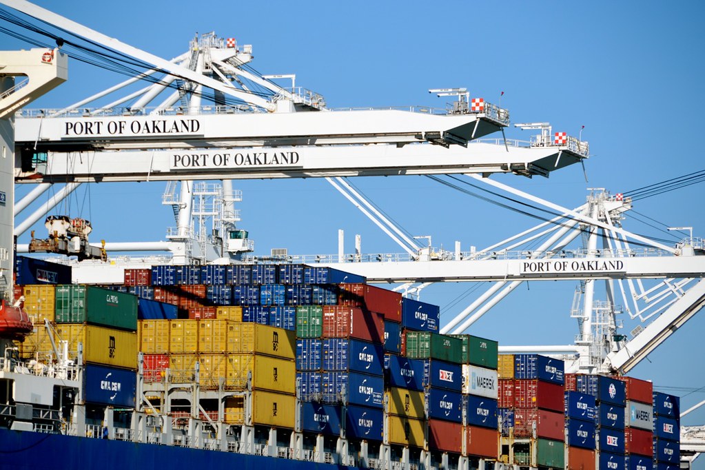 Port of Oakland Handles 173,818 TEUs in August as Exports Rise from July