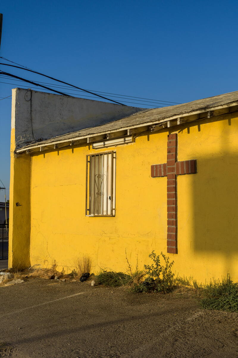 Sweet Harvest Church is surrounded by agricultural fields