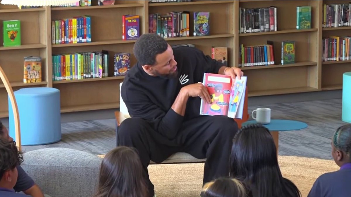 Steph Curry visits East Oakland school amidst health issue – NBC Bay Area