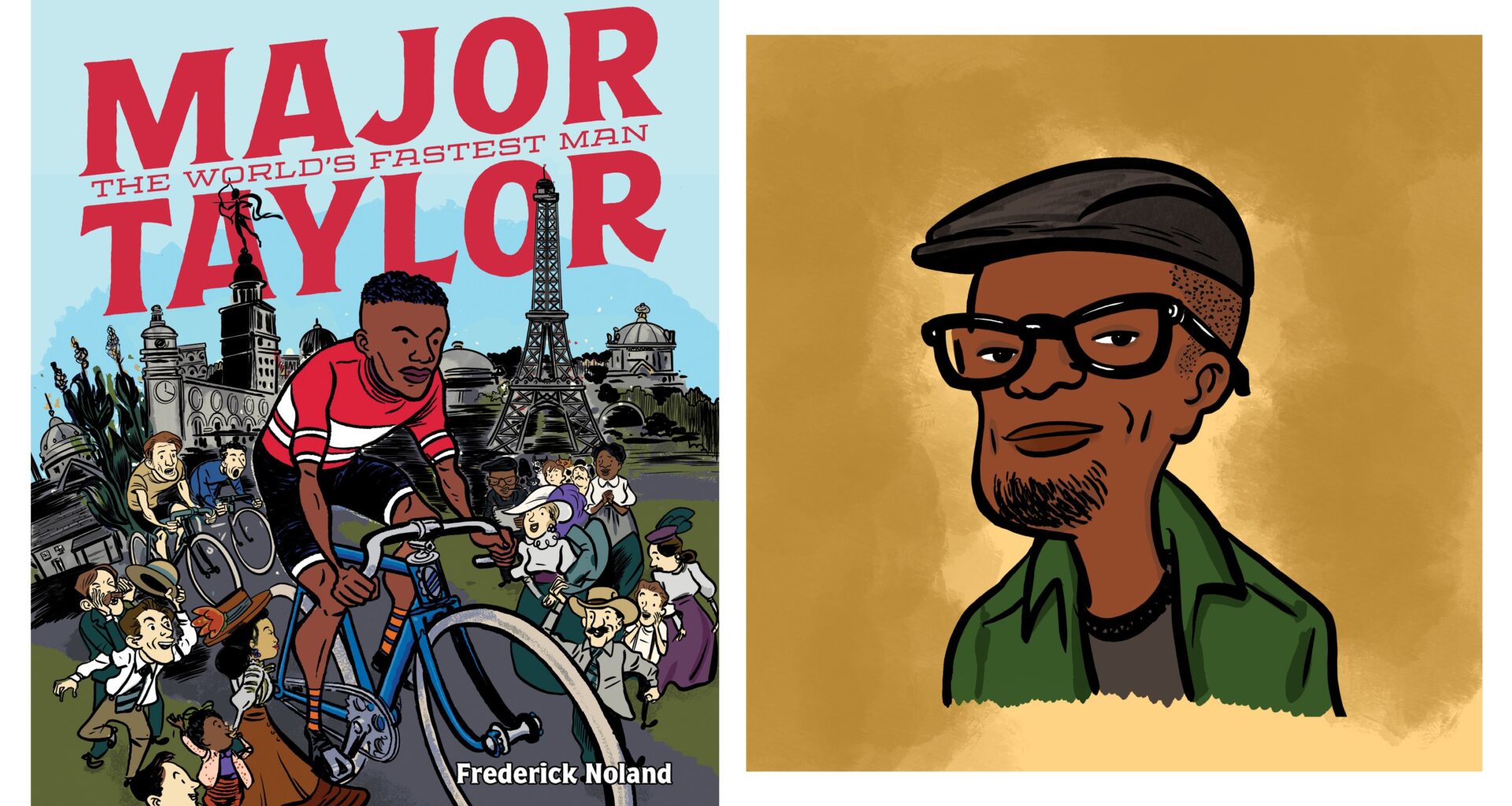 'Major Taylor': Cycling icon stars in Oakland artist's graphic novel