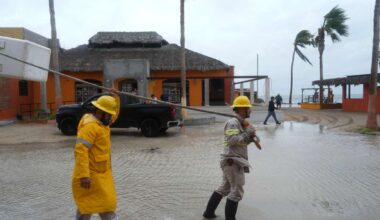 Hurricane Polo makes landfall in Baja California with forecast of 'life-threatening' winds