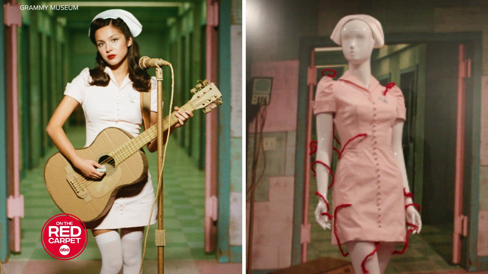 Olivia Rodrigo launches Grammy Museum exhibit based on 'the cure' music video with intimate performance