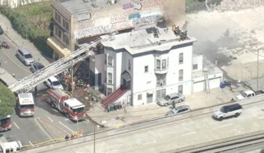 Oakland firefighters knock down multi-building fire on Webster Street between 6th and 7th, authorities say