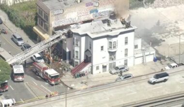 Oakland firefighters knock down multi-building fire on Webster Street, authorities say
