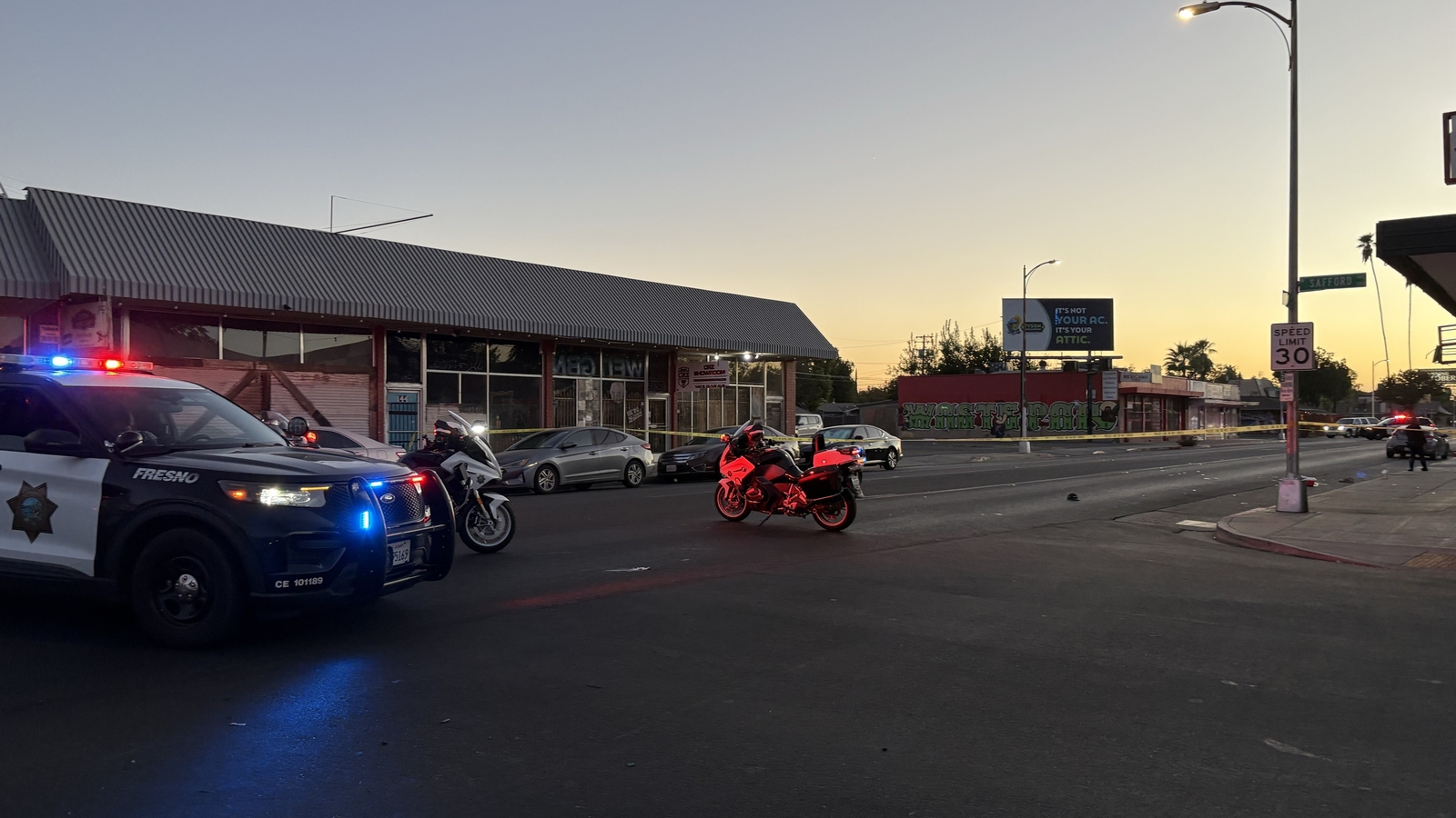 Man hospitalized after being hit by vehicle in Central Fresno, police say