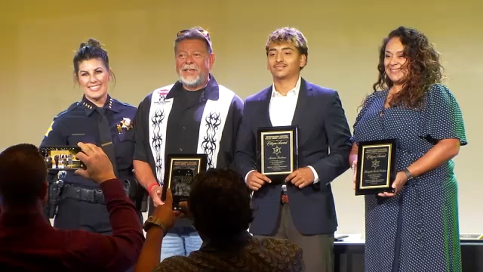 Local heroes recognized by law enforcement agencies across the Central Valley